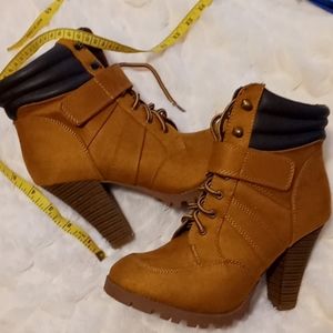 Tan boots